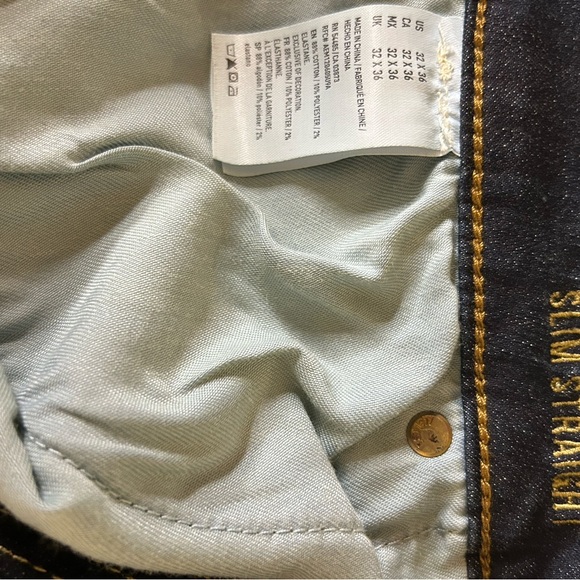 American Eagle Outfitters, Men’s Jeans, Slim Straight 32 x 36 ,NEW without tags - Picture 5 of 7